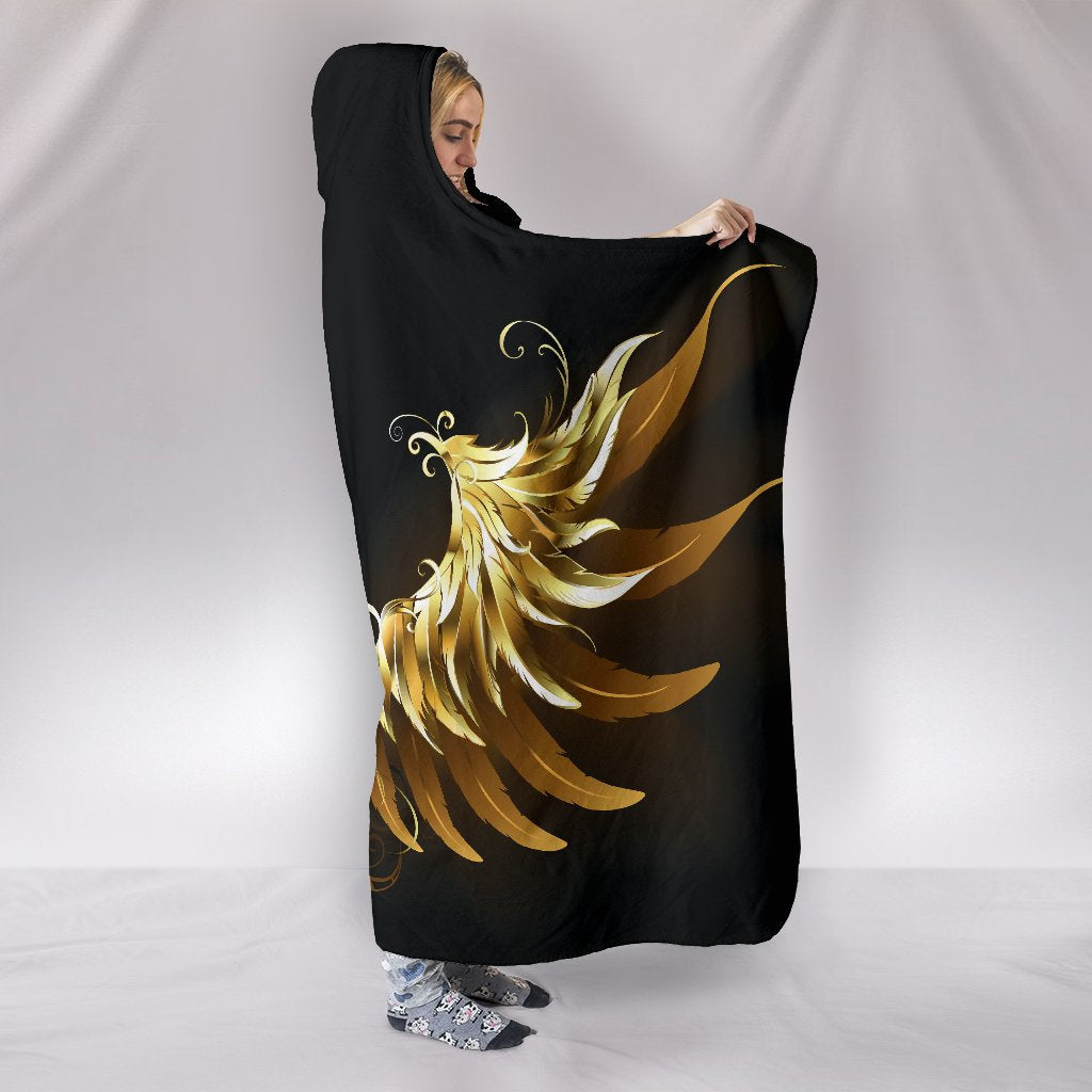 Wings Hooded Blanket