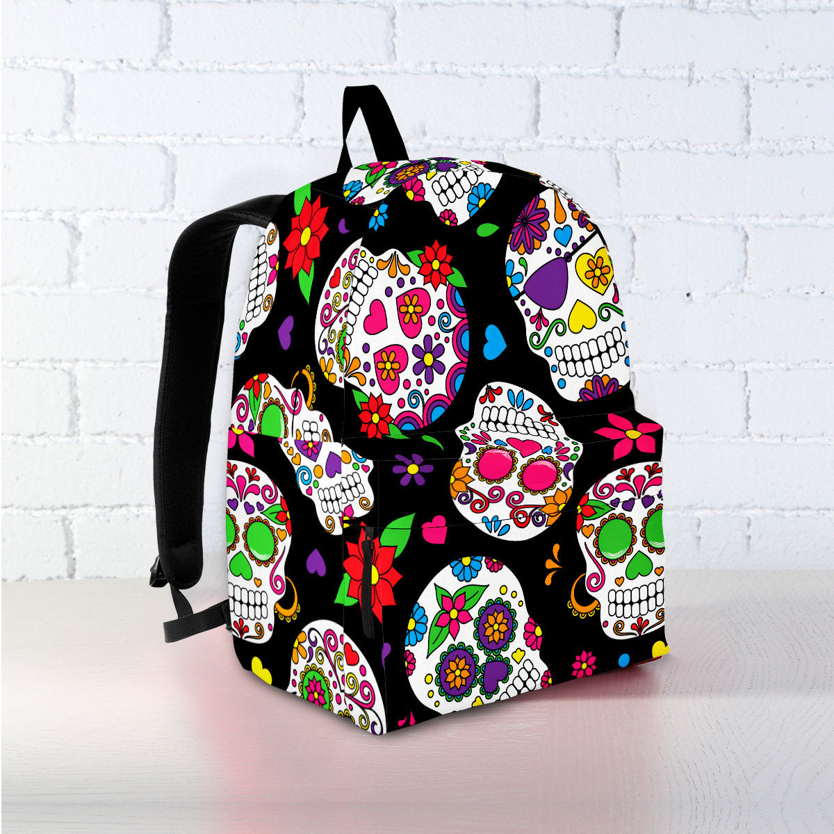 Colorful Sugar Skulls Backpack