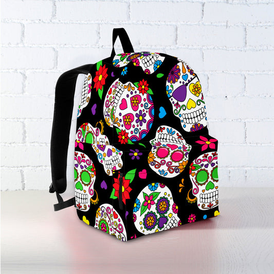 Colorful Sugar Skulls Backpack