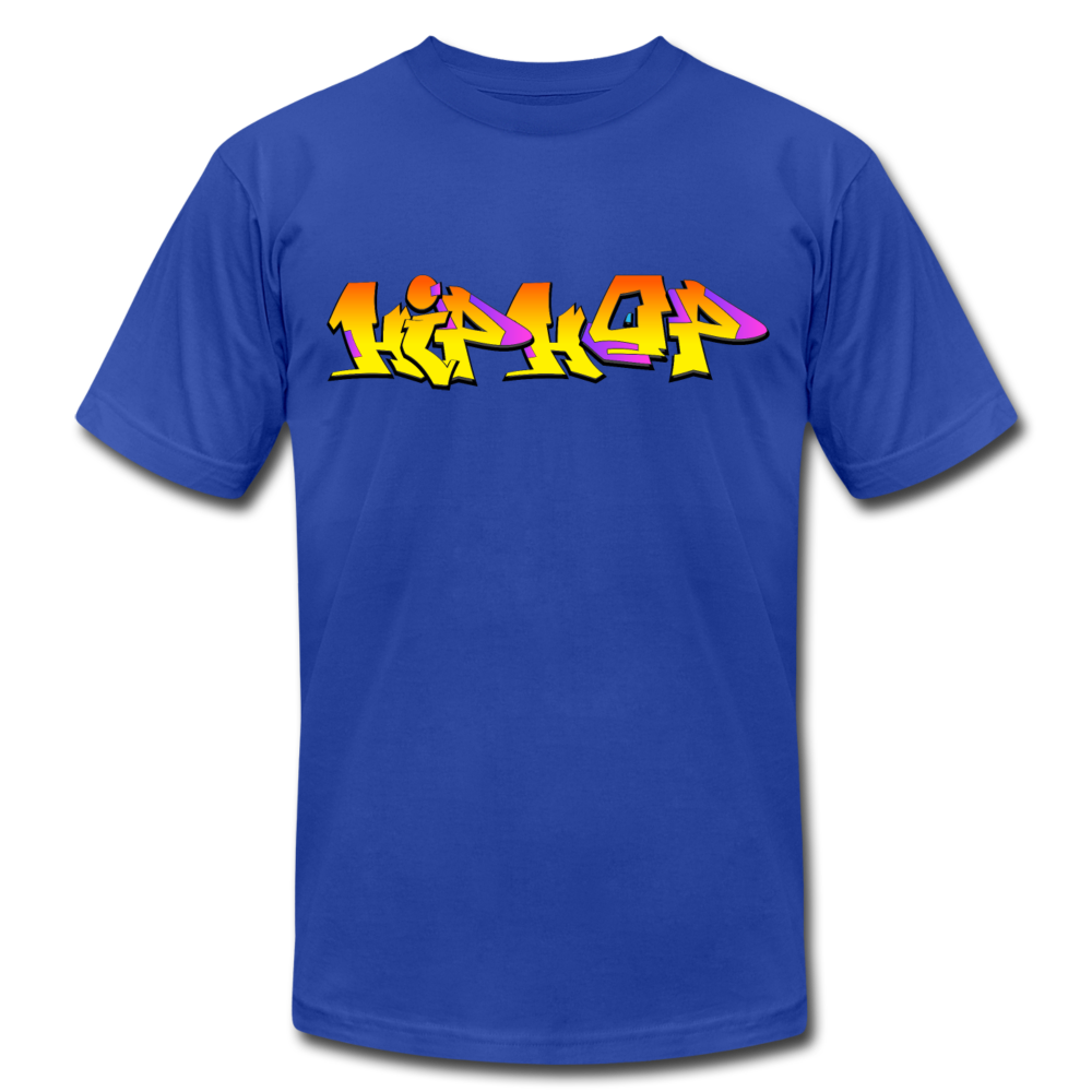 Hip Hop Graffiti T-Shirt - royal blue