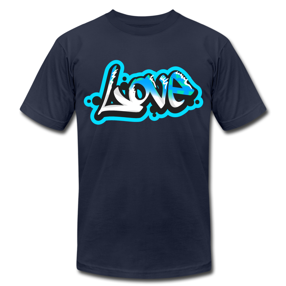 Love Graffiti T-Shirt - navy