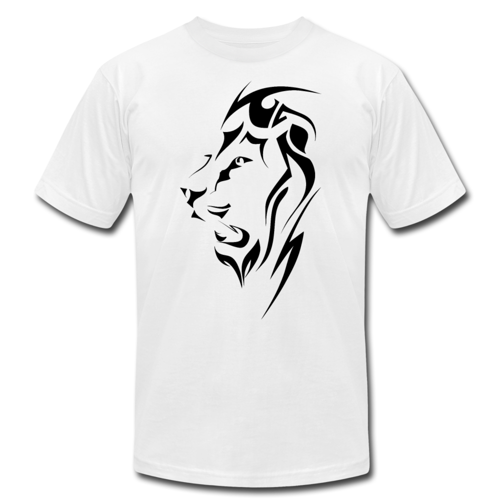 Tribal Maori Lion T-Shirt - white