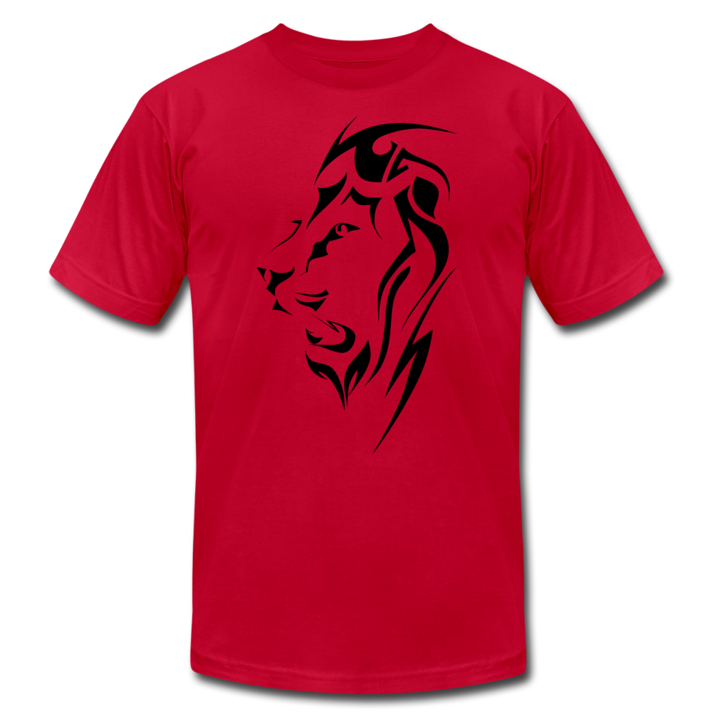 Tribal Maori Lion T-Shirt - red