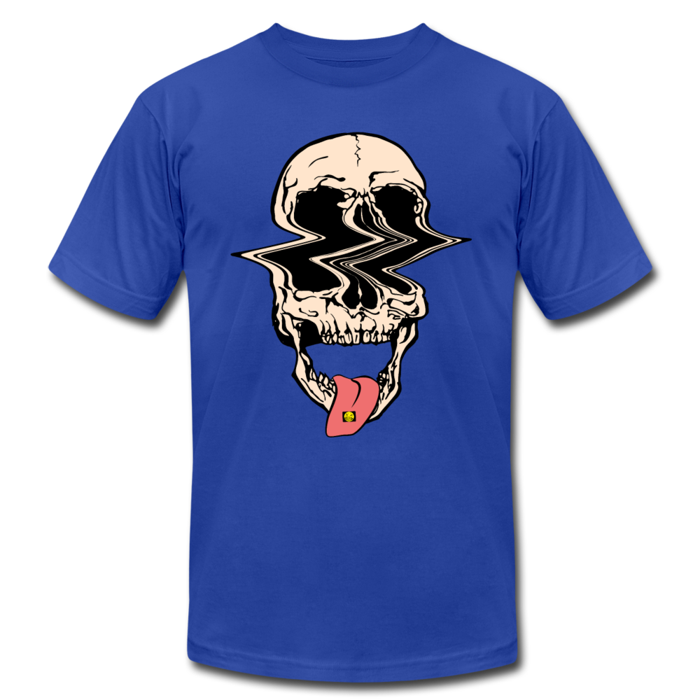 Acid Skull T-Shirt - royal blue