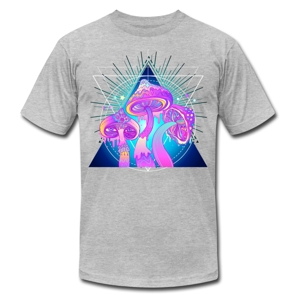 Magic Mushrooms T-Shirt - heather gray