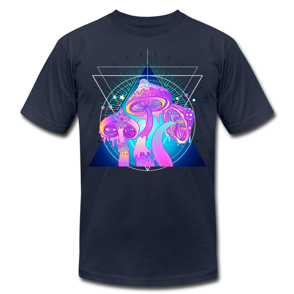 Magic Mushrooms T-Shirt - navy
