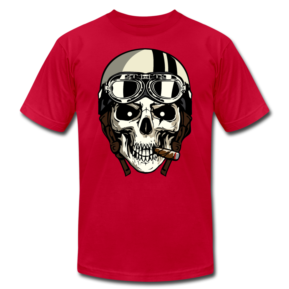 Racer Skull T-Shirt - red