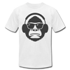 Monkey Headphones T-Shirt - white