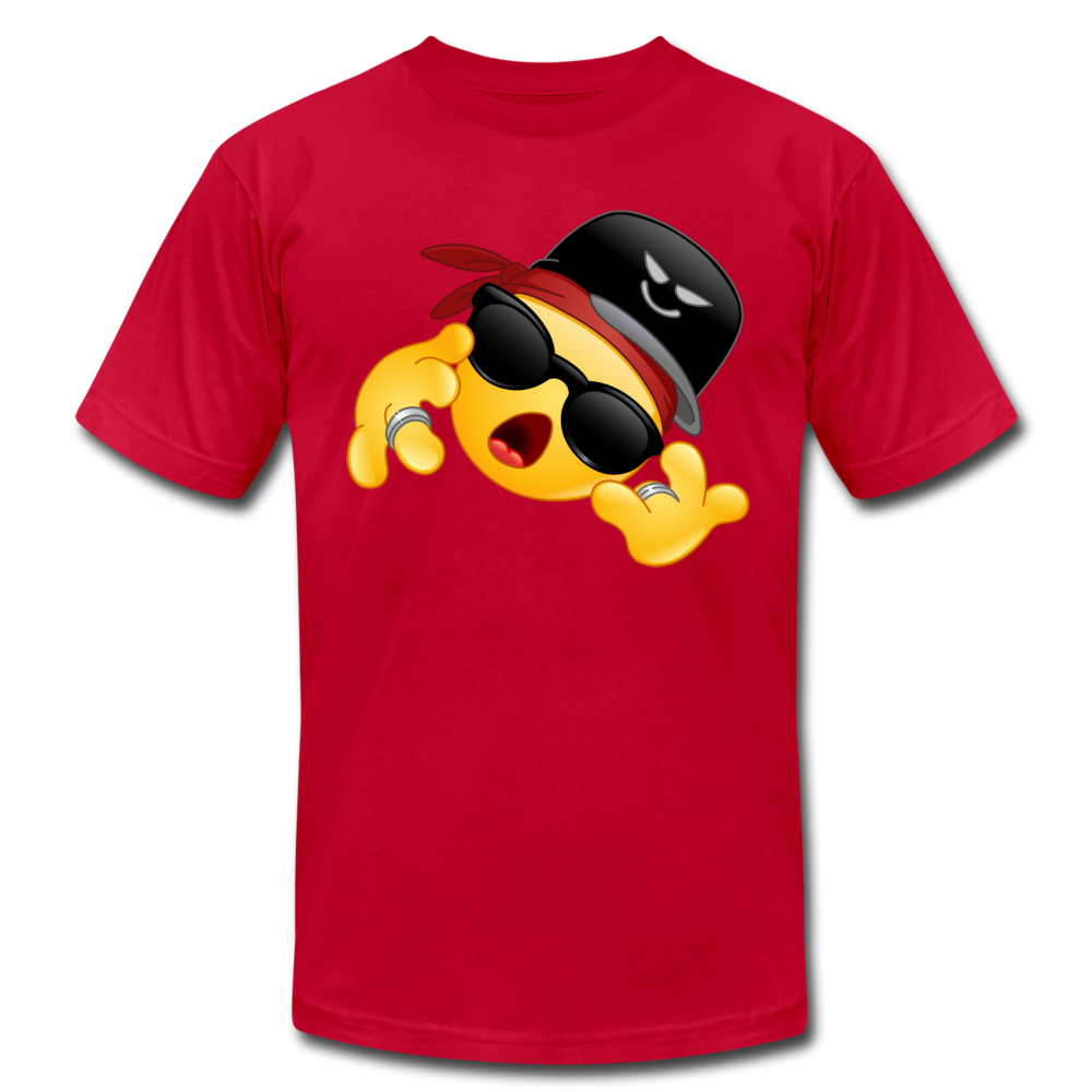 Hip Hop Emoji T-Shirt - red