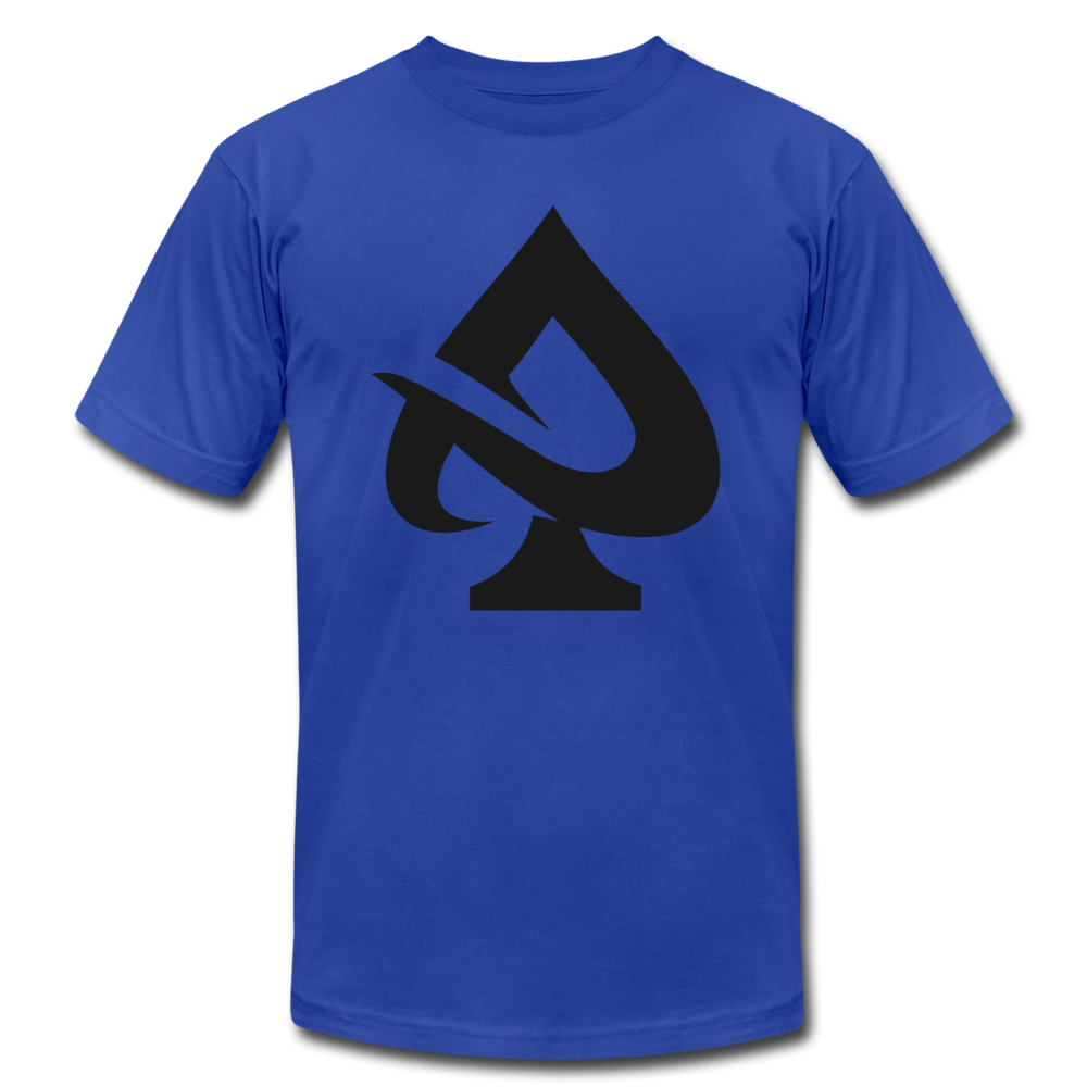 Abstract Spade T-Shirt - royal blue
