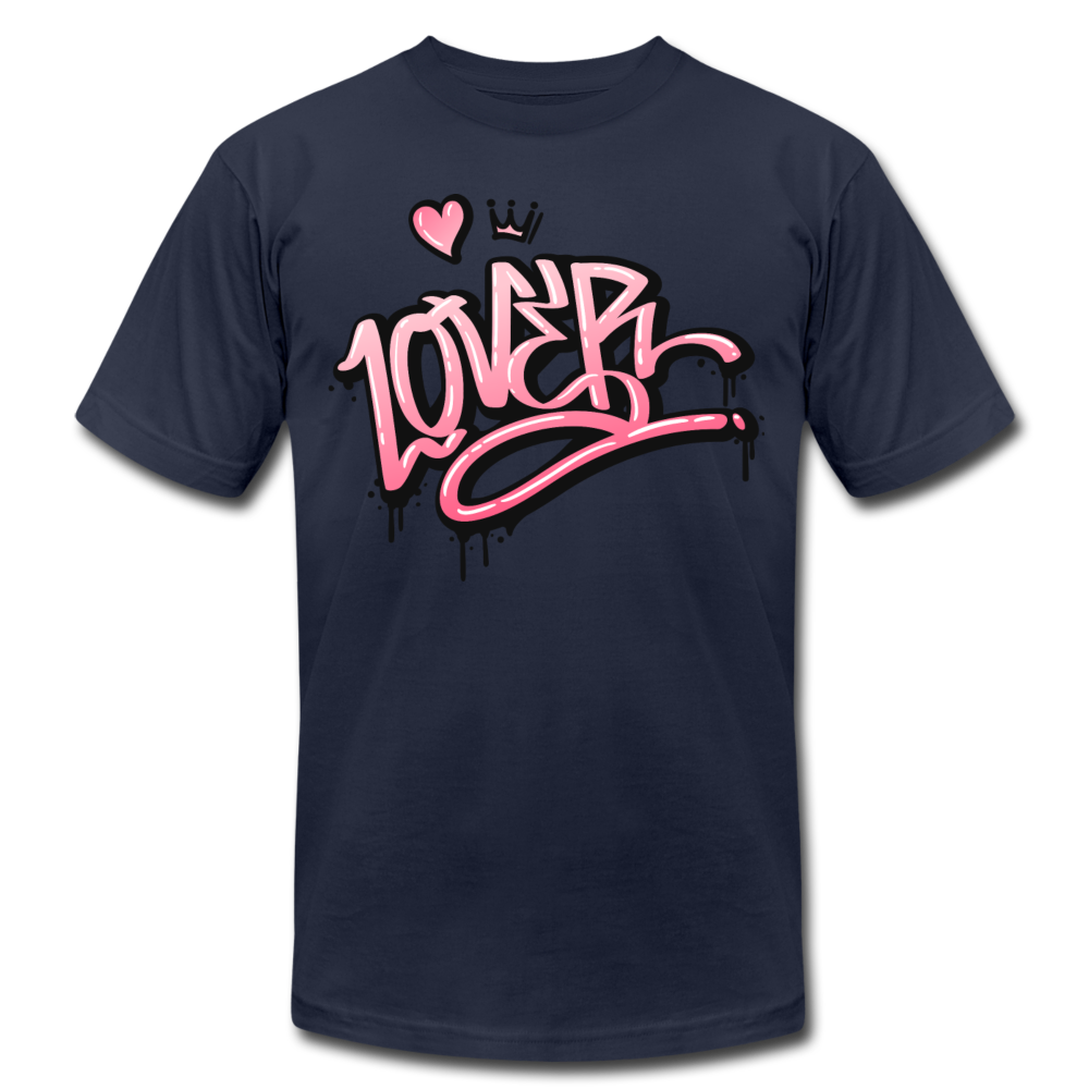 Lover Graffiti T-Shirt - navy