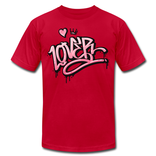 Lover Graffiti T-Shirt - red