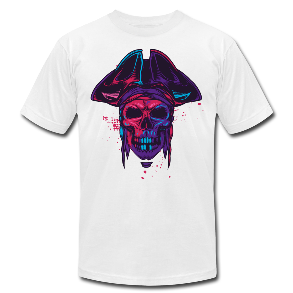 Pirate Skull T-Shirt - white