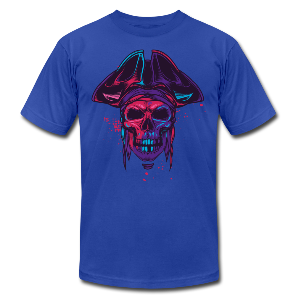 Pirate Skull T-Shirt - royal blue