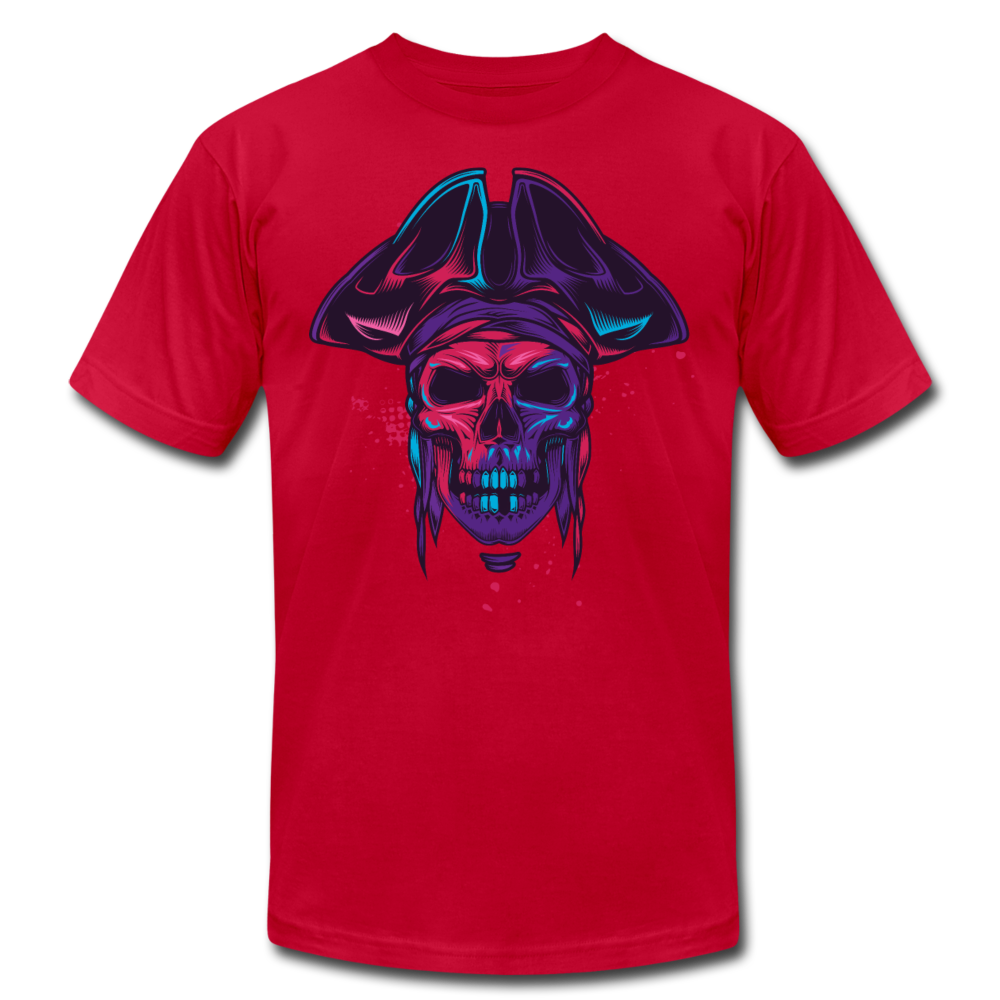 Pirate Skull T-Shirt - red