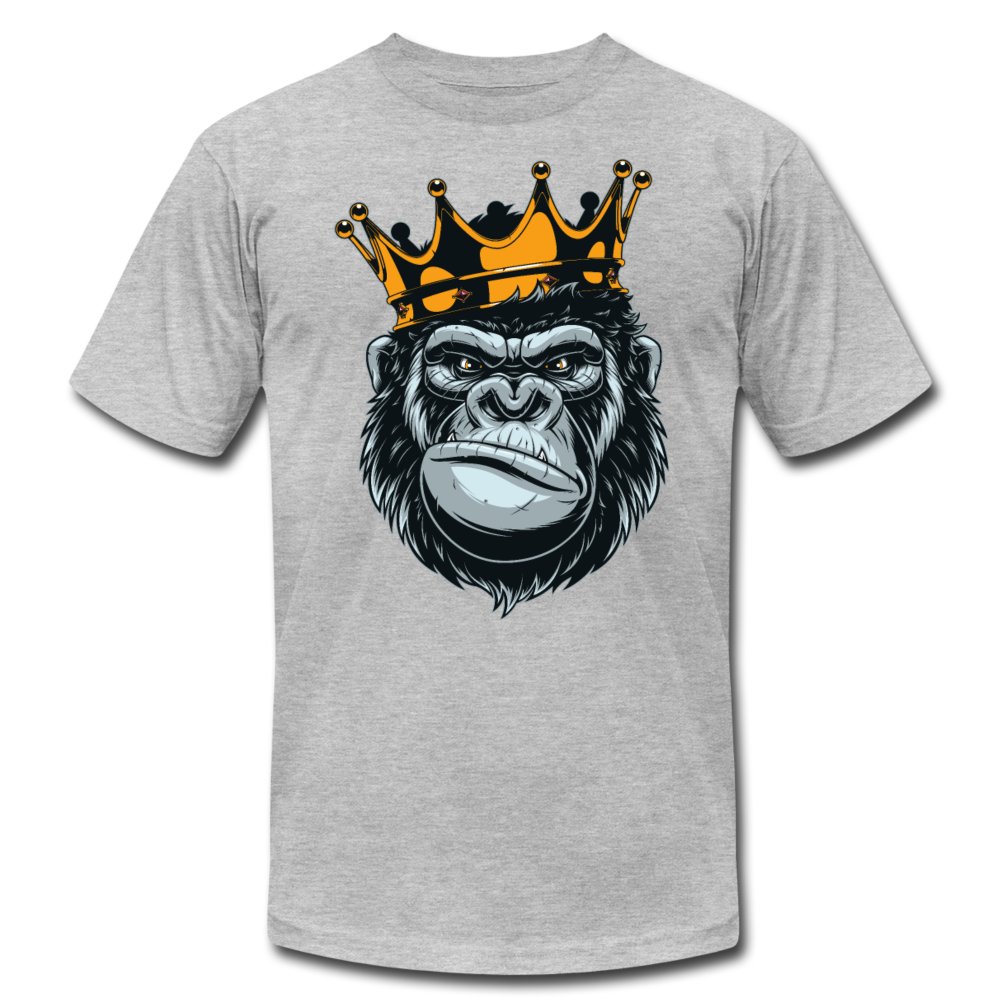 Gorilla Crown T-Shirt - heather gray