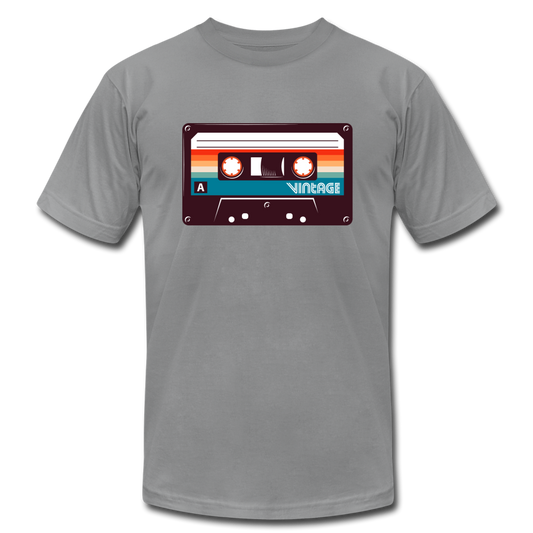 Vintage Cassette Tape T-Shirt - slate