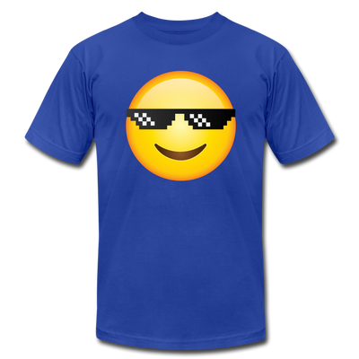 Cool Emoji T-Shirt - royal blue