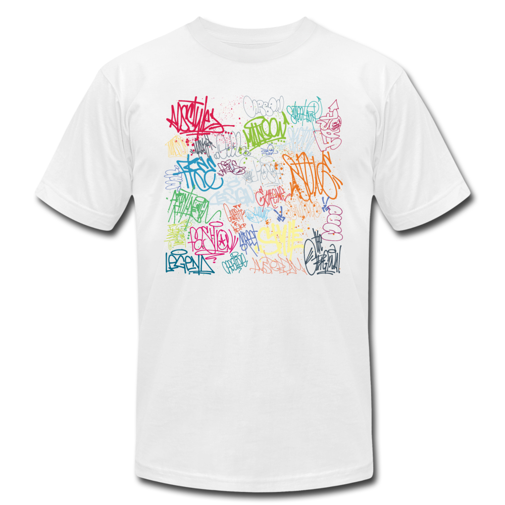 Graffiti Street Art T-Shirt - white