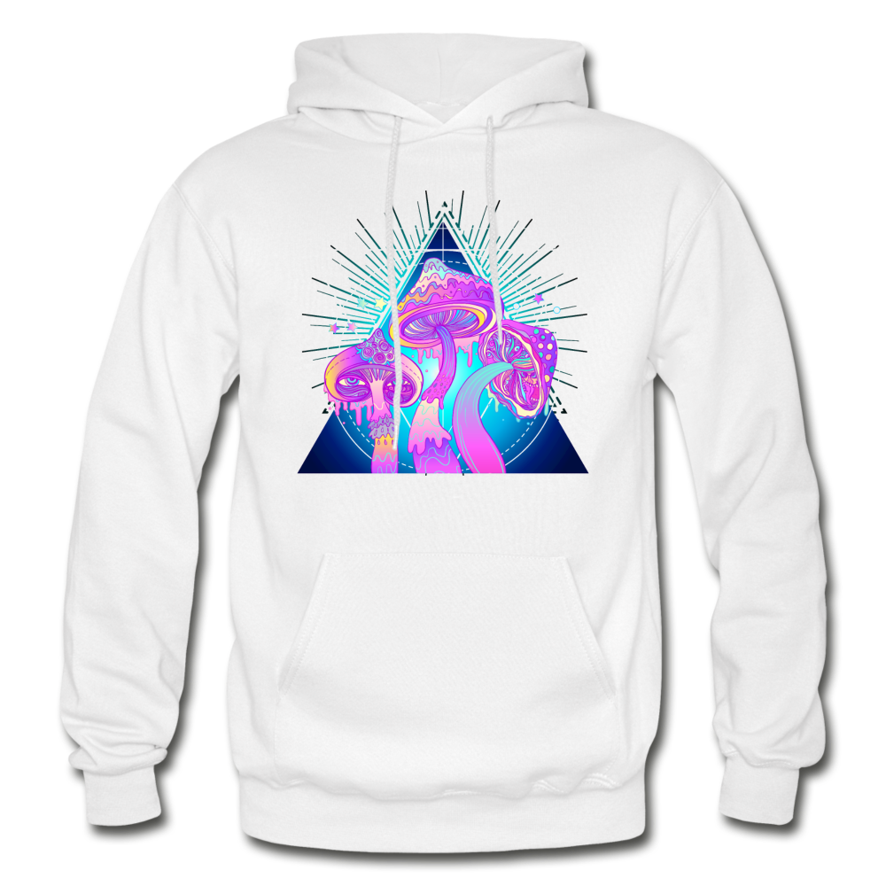 Magic Mushrooms Hoodie - white