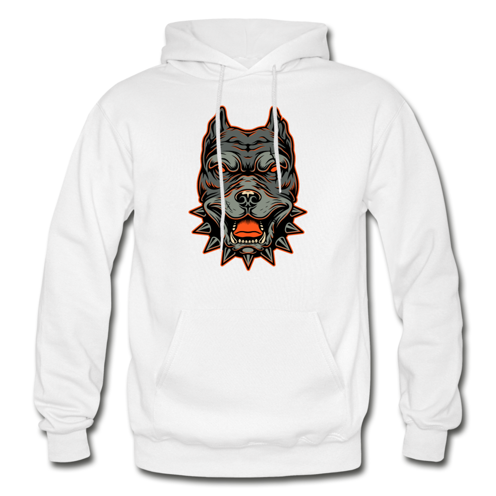 Pitbull Hoodie - white