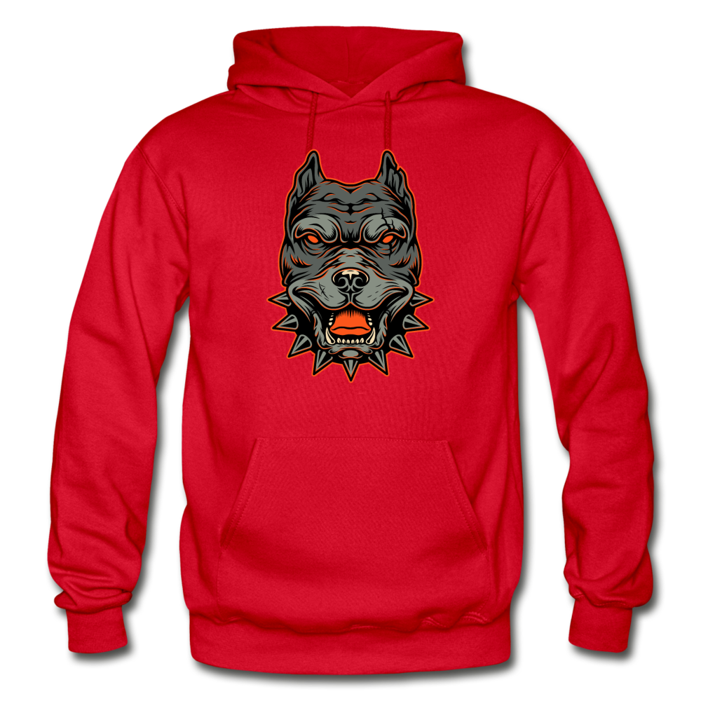 Pitbull Hoodie - red