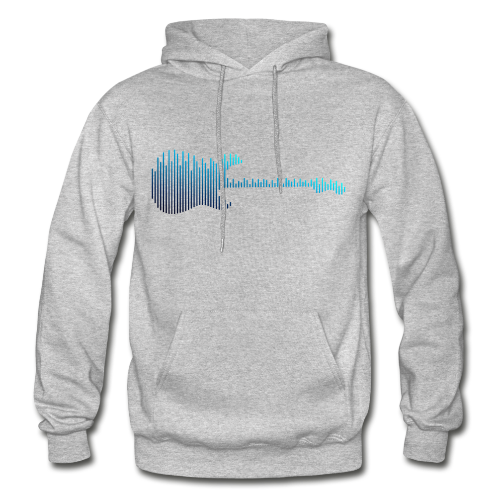 Guitar Equalizer Hoodie - heather gray