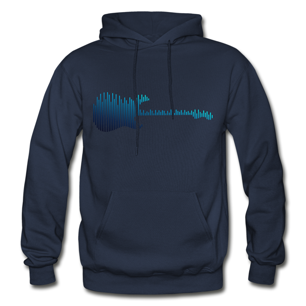 Guitar Equalizer Hoodie - navy