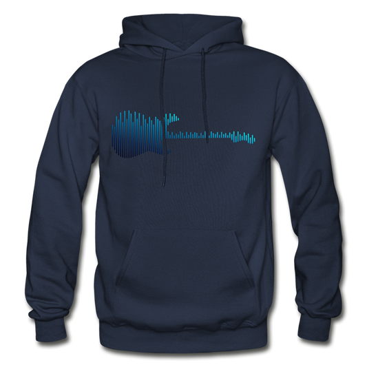 Guitar Equalizer Hoodie - navy