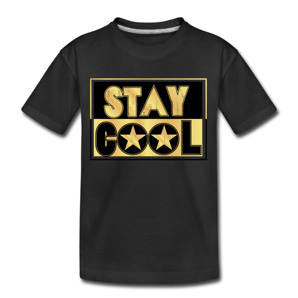 Stay Cool Kids T-Shirt - black