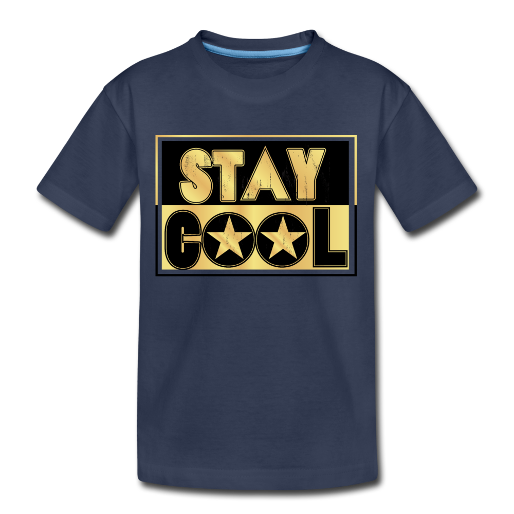 Stay Cool Kids T-Shirt - navy
