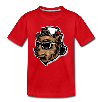 Cool Dog Kids T-Shirt - red