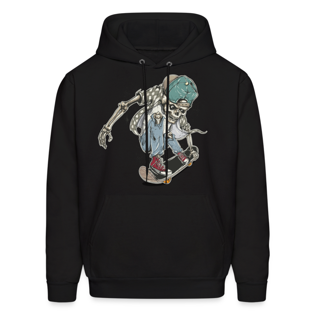 Skater Skeleton Hoodie - black