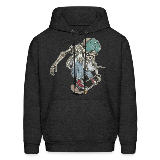 Skater Skeleton Hoodie - charcoal grey