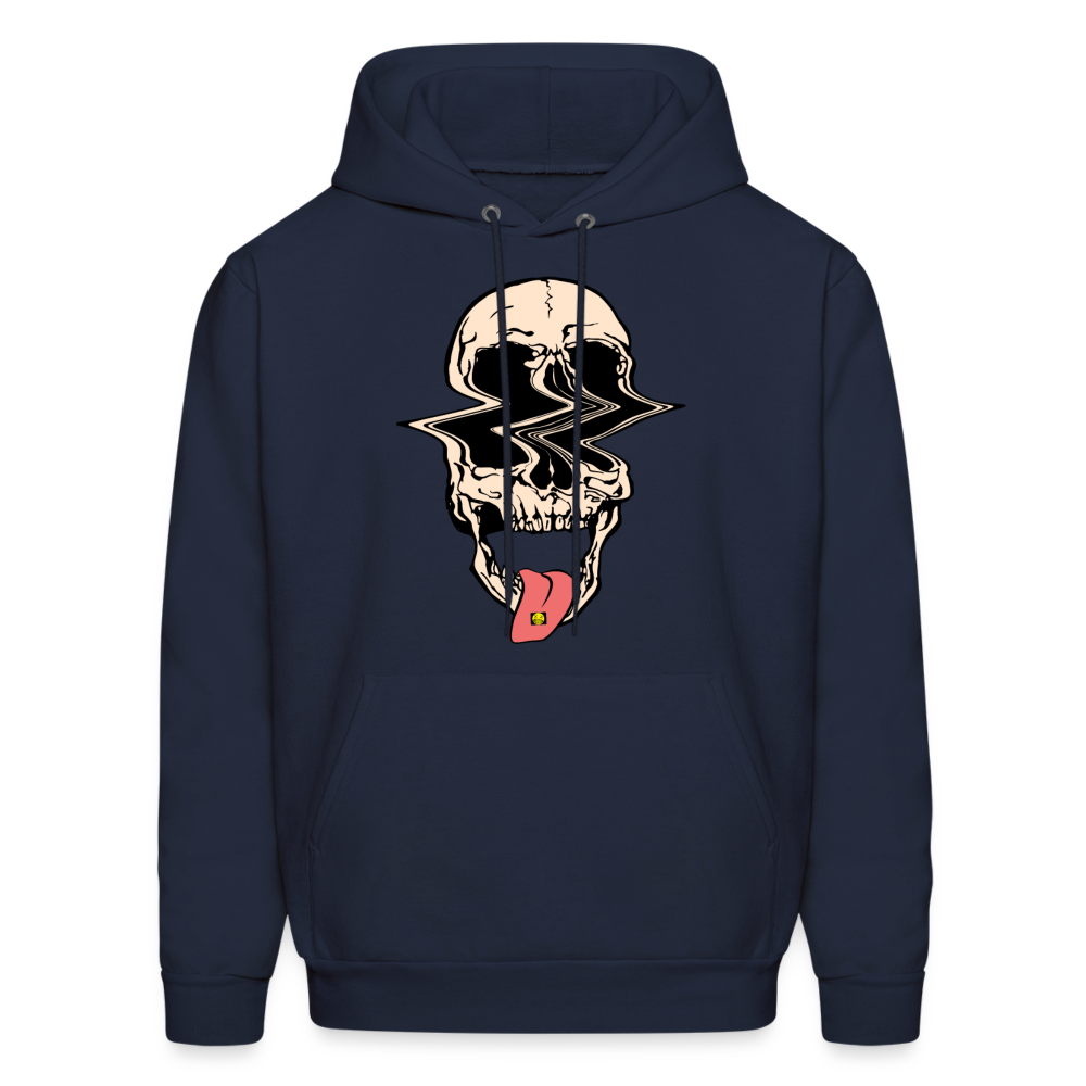 Acid Skull Hoodie - navy