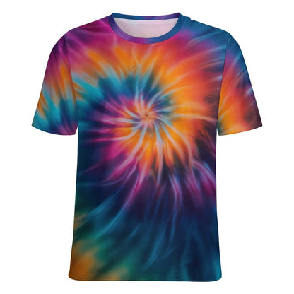 Colorful Tie Dye Print T-Shirt