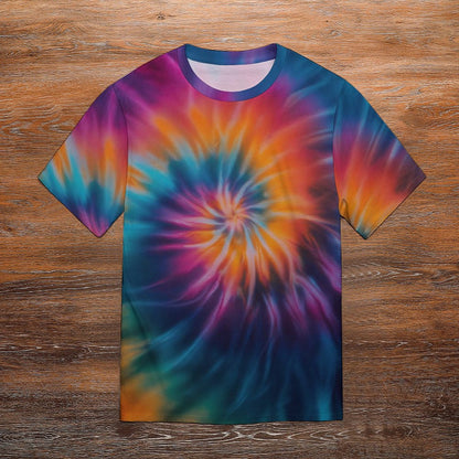 Colorful Tie Dye Print T-Shirt