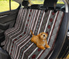 Stripe Decor Car Back Seat Pet Cover