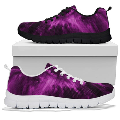 Purple Tie Dye Sneakers