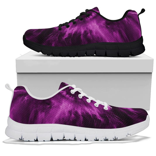 Purple Tie Dye Sneakers