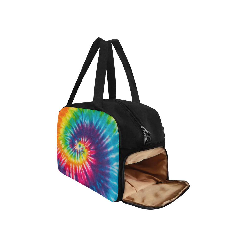 Colorful Tie Dye Spiral Fitness Bag Fitness
