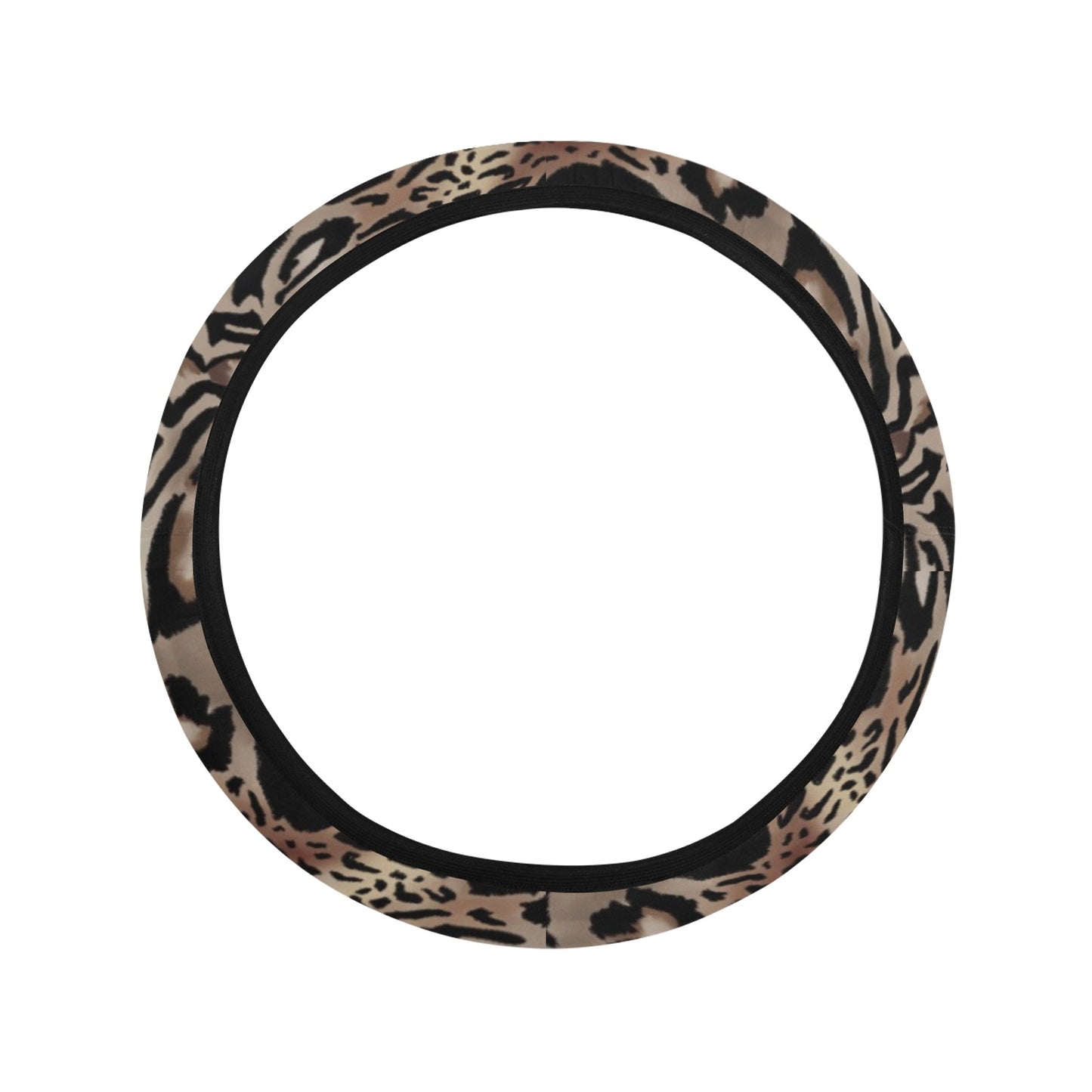 Leopard Print Steering Wheel Cover