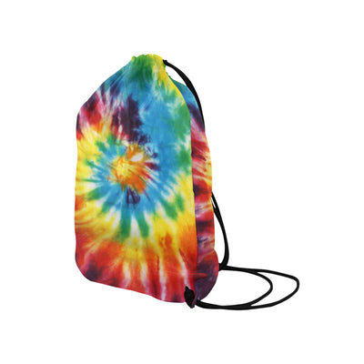 Colorful Tie Dye Abstract Art Drawstring Bag