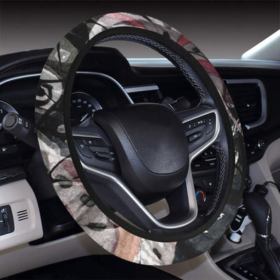 Abstract Swirls Steering Wheel Cover