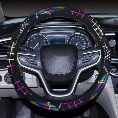 Honeycomb Abstract Steering Wheel Cover