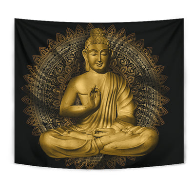 Buddha Statue Wall Tapestry