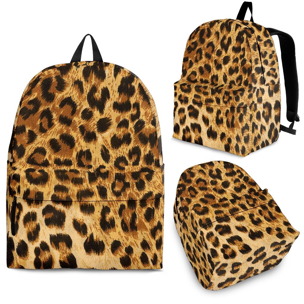 Leopard Print Backpack