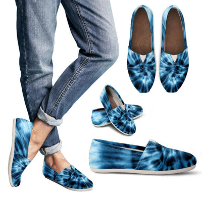 Blue Tie Dye Casual Shoes