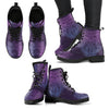 Purple Owl Mandala Womens Boots