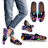 Colorful Paint Drip Abstract Art Casual Shoes